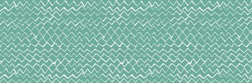 Dekorbild-Freehand-zigzag-mint