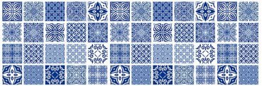 Dekorbild-Tiles-Pattern