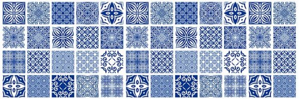 Dekorbild-Tiles-Pattern